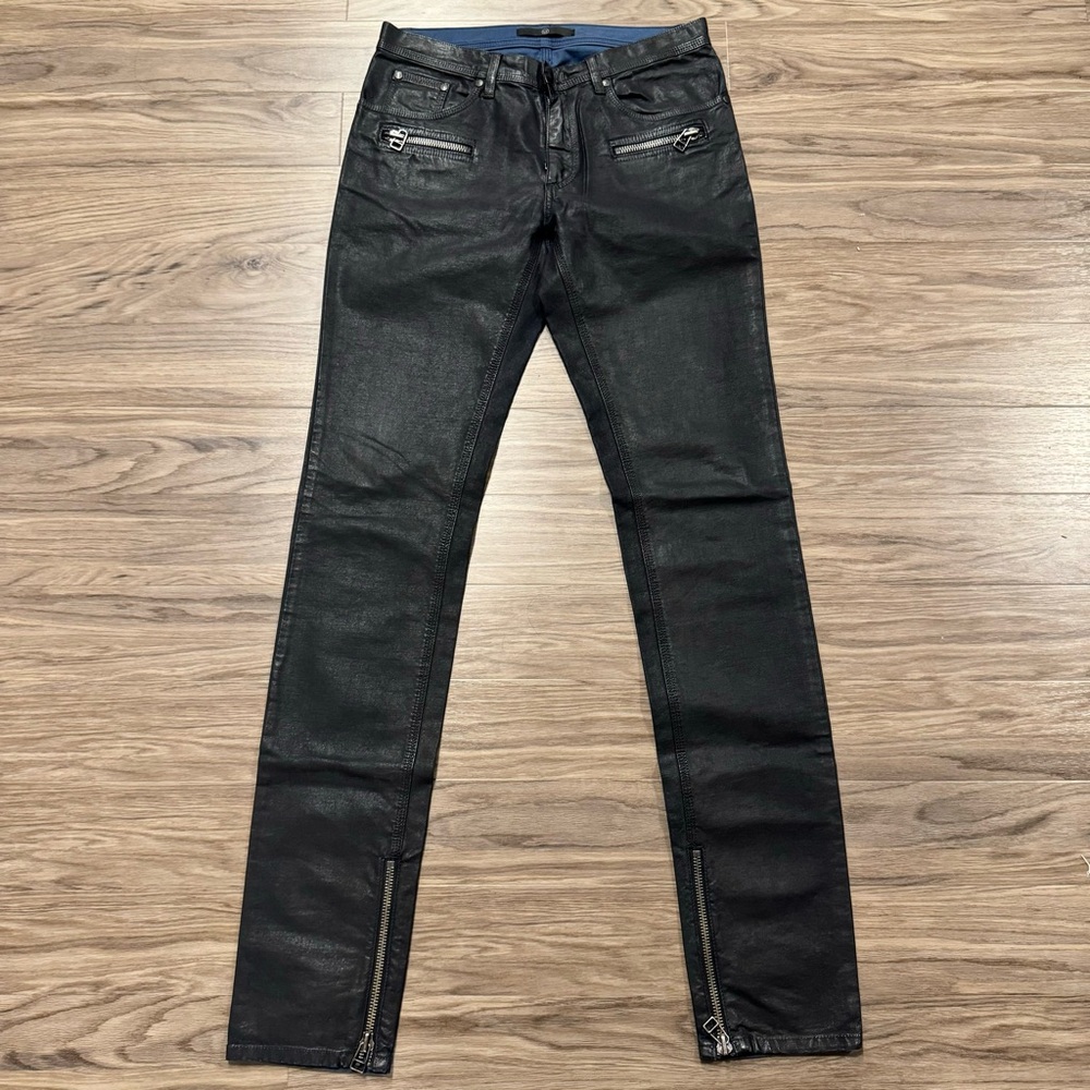 SLY010 Waxed Skinny Jeans